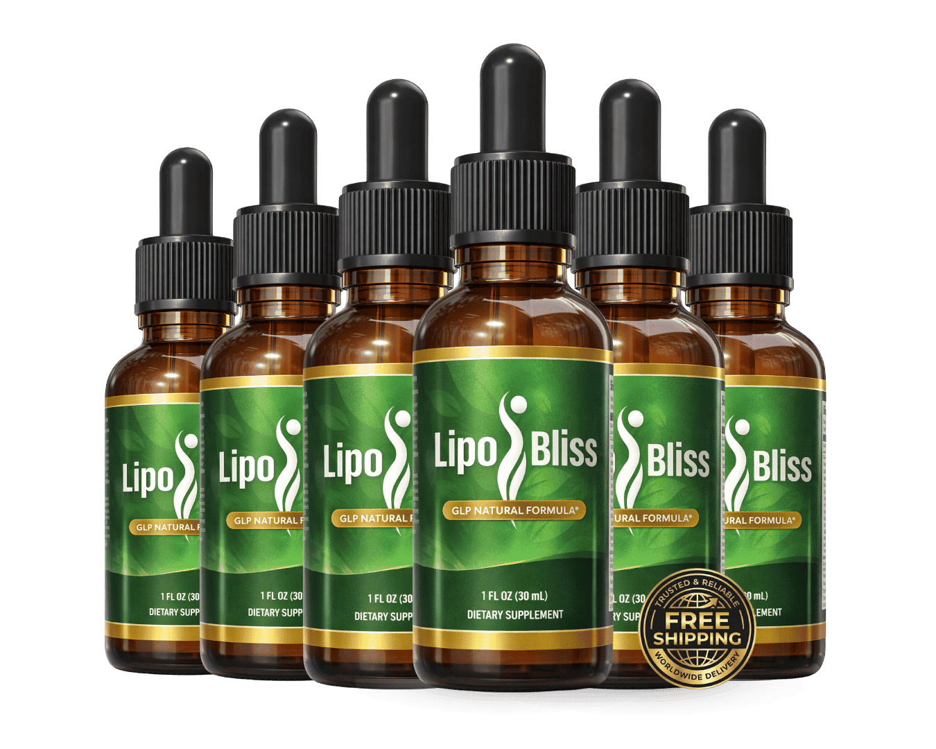 LipoBliss-Official-Website LipoBliss 6-bottle pack 180-day supply for metabolic support and weight management