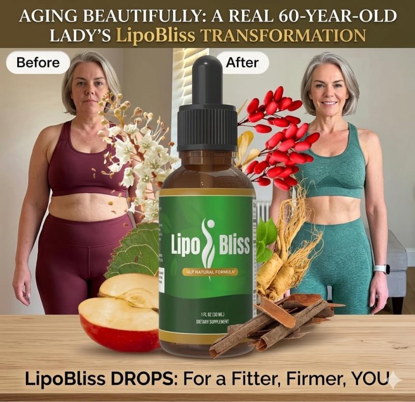 60-year-old woman before-and-after weight loss showing reduced belly fat and improved body tone