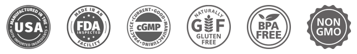 LipoBliss USA GMP certified badge